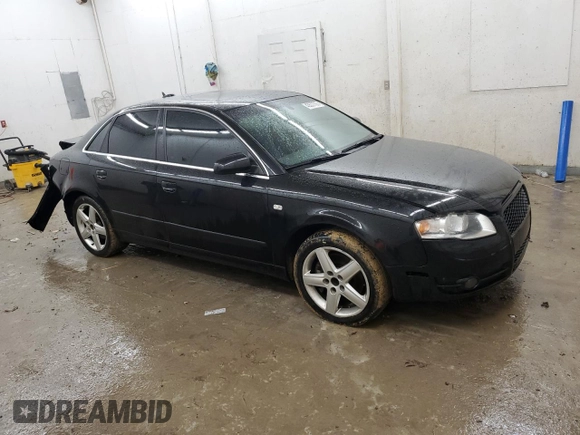 2005 Audi A4 3.2L with VIN WAUDG68EX5A463844, listed as a Copart auction lot 43537705 with 170,328 mi miles and Salvage Title. Bid and sale history available at carsss.com. Image 4.
