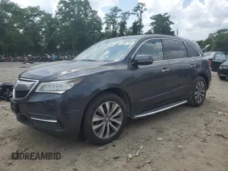 2014 Acura MDX Technology with VIN 5FRYD3H4XEB012177, listed as a Copart auction lot 62967105 with 235,341 mi miles and Clean title. Bid and sale history available at DreamBid. Image 1.