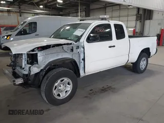 2023 Toyota Tacoma SR with VIN 3TYRX5GN7PT087621, listed as a IAAI auction lot 41969368 with 17,580 mi miles and . Bid and sale history available at DreamBid. Image 23.