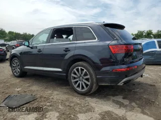 2017 Audi Q7 Premium Plus with VIN WA1LAAF75HD058074, listed as a Copart auction lot 63446045 with 214,453 mi miles and Clean title. Bid and sale history available at DreamBid. Image 3.