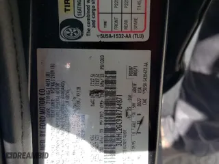 2011 Lincoln MKZ with VIN 3LNHL2GC9BR764871, listed as a Copart auction lot 42418985 with 178,011 mi miles and Salvage Title. Bid and sale history available at carsss.com. Image 12.