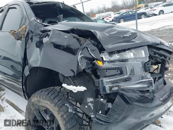 2022 Chevrolet Silverado 1500 LT Trail Boss with VIN 1GCPYFEDXNZ233067, listed as a IAAI auction lot 41618201 with 75,673 mi miles and . Bid and sale history available at DreamBid. Image 20.