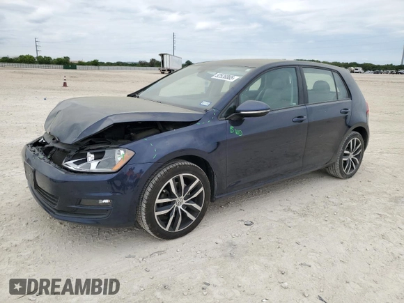 2015 Volkswagen Golf TSI S z VIN 3VW217AU3FM095723, wystawiony jako Copart lot #52526865 z przebiegiem 71 342 mil mil oraz Szkoda całkowita • Salvage title. Historia ofert i sprzedaży dostępna na DreamBid. Obrazek 1.