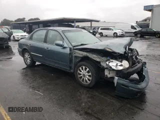 2004 Hyundai Sonata GLS with VIN KMHWF35H94A082671, listed as a Copart auction lot 82191124 with 76,275 mi miles and Salvage Title. Bid and sale history available at carsss.com. Image 4.