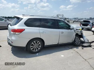 2016 Nissan Pathfinder SL with VIN 5N1AR2MN7GC604256, listed as a Copart auction lot 59204855 with 224,594 mi miles and Salvage title. Bid and sale history available at DreamBid. Image 3.
