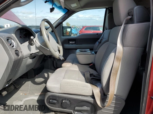 2007 Ford F-150 STX with VIN 1FTRX12W37FA60176, listed as a Copart auction lot 50972105 with 289,066 mi miles and Salvage Title. Bid and sale history available at DreamBid. Image 7.
