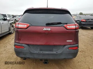 2018 Jeep Cherokee Latitude Plus with VIN 1C4PJLLBXJD615689, listed as a Copart auction lot 44822955 with 54,412 mi miles and Salvage Title. Bid and sale history available at carsss.com. Image 6.