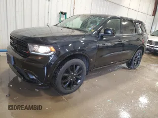 2018 Dodge Durango SXT z VIN 1C4RDJAG2JC497498, wystawiony jako Copart lot #55268715 z przebiegiem 111 743 mil mil oraz Czysty tytuł • Clean title. Historia ofert i sprzedaży dostępna na DreamBid. Obrazek 1.