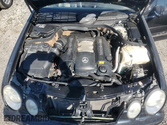 2002 Mercedes-Benz CLK 320/430 with VIN WDBLK65G72T104615, listed as a Copart auction lot 75488114 with 125,136 mi miles and Clean Title. Bid and sale history available at DreamBid. Image 11.
