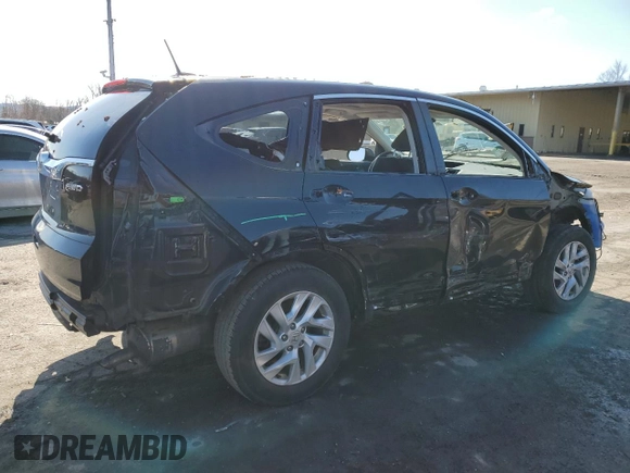 2015 Honda CR-V EX-L with VIN 2HKRM4H72FH702319, listed as a Copart auction lot 52350885 with Not Provided miles and Salvage Title. Bid and sale history available at carsss.com. Image 3.