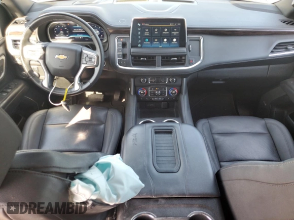2023 Chevrolet Tahoe LT with VIN 1GNSCNKD6PR274698, listed as a Copart auction lot 49871025 with 85,319 mi miles and Salvage title. Bid and sale history available at DreamBid. Image 8.