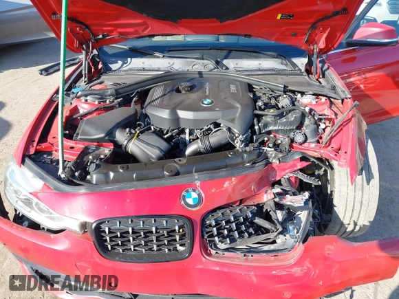 2017 BMW 3 Series 330i with VIN WBA8B9C32HK884916, listed as a IAAI auction lot 41877184 with 118,854 mi miles. Bid and sale history available at carsss.com. Image 10.