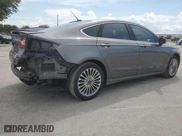 2013 Ford Fusion Titanium with VIN 3FA6P0K96DR382693, listed as a Copart auction lot 61753245 with 92,326 mi miles and Salvage title. Bid and sale history available at DreamBid. Image 3.
