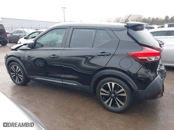 2019 Nissan Kicks S with VIN 3N1CP5CU4KL550153, listed as a IAAI auction lot 41204271 with 129,680 mi miles. Bid and sale history available at carsss.com. Image 14.