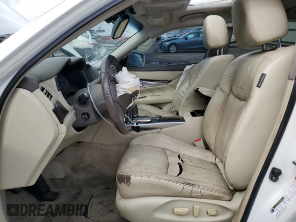 2013 Infiniti M37 with VIN JN1BY1AR0DM601088, listed as a Copart auction lot 73543164 with 215,014 mi miles and Salvage Title. Bid and sale history available at carsss.com. Image 7.
