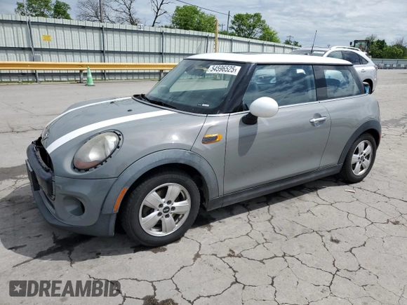 2017 MINI Hardtop Cooper with VIN WMWXP5C50H3B77981, listed as a Copart auction lot 54596525 with 99,393 mi miles and Salvage Title. Bid and sale history available at DreamBid. Image 1.