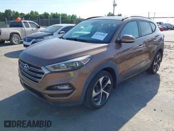 2016 Hyundai Tucson Limited z VIN KM8J33A20GU058654, wystawiony jako IAAI lot #42315680 z przebiegiem 143 866 mil mil oraz . Historia ofert i sprzedaży dostępna na DreamBid. Obrazek 23.