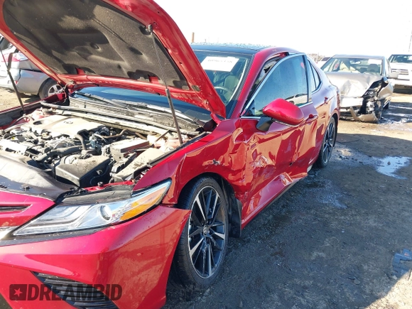 2020 Toyota Camry XSE with VIN 4T1K61AK9LU393745, listed as a IAAI auction lot 40965358 with 51,120 mi miles and . Bid and sale history available at DreamBid. Image 6.