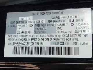 2016 Mazda CX-5 Sport with VIN JM3KE2BY4G0761933, listed as a IAAI auction lot 41709274 with 131,127 mi miles. Bid and sale history available at carsss.com. Image 9.