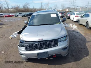 2021 Jeep Grand Cherokee Trailhawk with VIN 1C4RJFLG6MC683973, listed as a IAAI auction lot 41662344 with 95,890 mi miles. Bid and sale history available at carsss.com. Image 13.