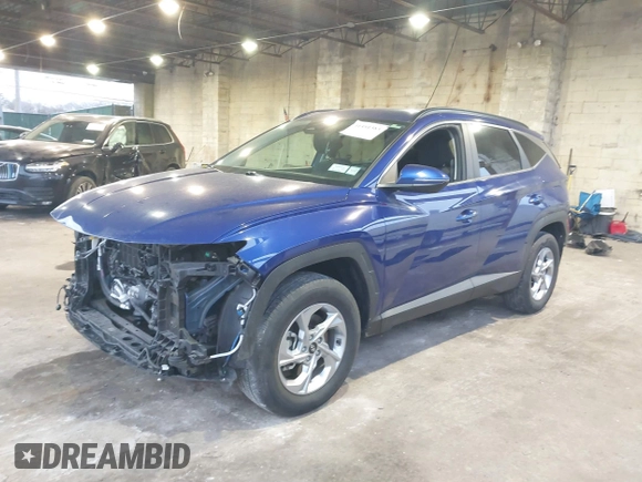 2022 Hyundai Tucson SEL with VIN 5NMJBCAEXNH069845, listed as a IAAI auction lot 41481383 with 10,985 mi miles and . Bid and sale history available at DreamBid. Image 18.
