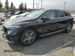 2023 Mercedes-Benz EQS 580 z VIN 4JGDM4EB8PA010847, wystawiony jako Copart lot #49866615 z przebiegiem 20 042 mil mil oraz Szkoda całkowita • Salvage title. Historia ofert i sprzedaży dostępna na DreamBid. Obrazek 1.