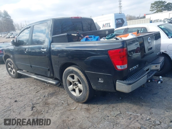 2004 Nissan Titan LE with VIN 1N6AA07A34N540657, listed as a IAAI auction lot 41616266 with 259,703 mi miles and . Bid and sale history available at DreamBid. Image 3.