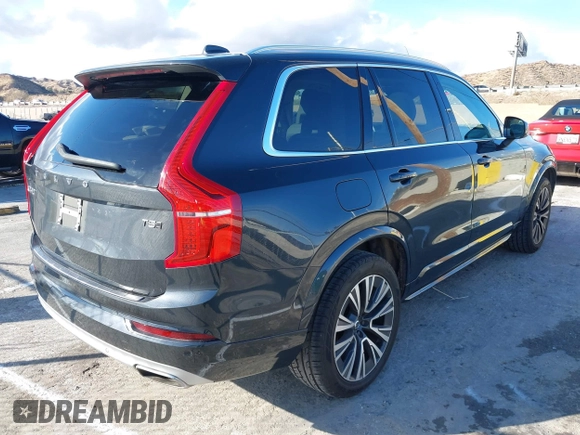 2021 Volvo XC90 Momentum with VIN YV4102PK6M1715823, listed as a IAAI auction lot 41478006 with 35,847 mi miles. Bid and sale history available at carsss.com. Image 4.