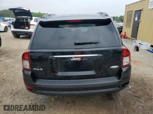 2014 Jeep Compass Latitude with VIN 1C4NJDEB4ED694292, listed as a Copart auction lot 53551255 with 139,770 mi miles and Clean Title. Bid and sale history available at carsss.com. Image 6.