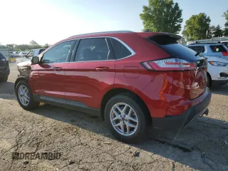 2021 Ford Edge SEL with VIN 2FMPK4J96MBA62421, listed as a Copart auction lot 69049654 with 88,496 mi miles and Salvage Title. Bid and sale history available at carsss.com. Image 2.