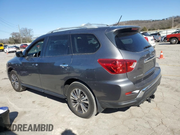 2018 Nissan Pathfinder S with VIN 5N1DR2MN0JC652704, listed as a Copart auction lot 47430255 with 169,306 mi miles and Clean Title. Bid and sale history available at carsss.com. Image 2.