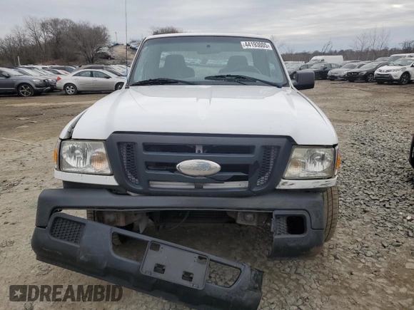 2007 Ford Ranger XL Fleet with VIN 1FTYR10E07PA61618, listed as a Copart auction lot 44193005 with 117,829 mi miles and Salvage Title. Bid and sale history available at carsss.com. Image 5.