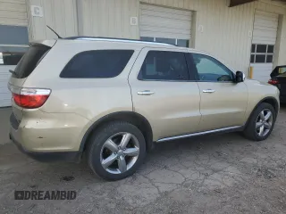 2012 Dodge Durango Citadel with VIN 1C4SDJET2CC181286, listed as a Copart auction lot 52671705 with 214,895 mi miles and Salvage title. Bid and sale history available at DreamBid. Image 3.