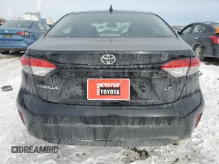 2021 Toyota Corolla LE with VIN 5YFEPMAE4MP259122, listed as a Copart auction lot 44757505 with 66,485 mi miles and Salvage Title. Bid and sale history available at carsss.com. Image 6.