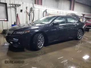 2017 Acura TLX V6 w/Advance Pkg with VIN 19UUB2F76HA007103, listed as a Copart auction lot 88563265 with 49,740 mi miles and Salvage title. Bid and sale history available at DreamBid. Image 1.