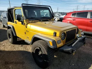 2003 Jeep Wrangler X with VIN 1J4FA39S73P348154, listed as a Copart auction lot 73611224 with 168,404 mi miles and Clean Title. Bid and sale history available at carsss.com. Image 4.
