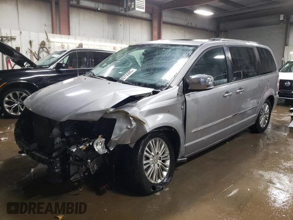 2014 Chrysler Town & Country Touring-L with VIN 2C4RC1CG8ER225017, listed as a Copart auction lot 88075505 with 158,392 mi miles and Salvage Title. Bid and sale history available at carsss.com. Image 1.