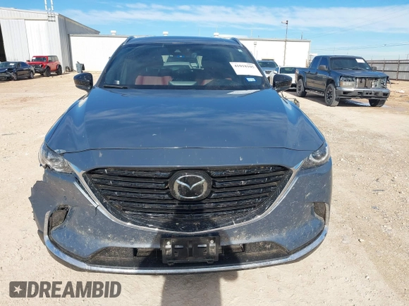 2022 Mazda CX-9 Grand Touring with VIN JM3TCBDY6N0613996, listed as a IAAI auction lot 41018105 with 58,110 mi miles. Bid and sale history available at carsss.com. Image 12.