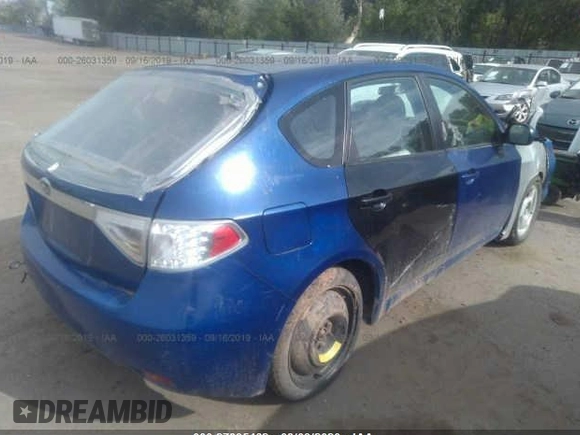 2009 Subaru Impreza i z VIN JF1GH61659H809222, wystawiony jako IAAI lot #27395462 z przebiegiem Nie podano mil oraz . Historia ofert i sprzedaży dostępna na DreamBid. Obrazek 4.
