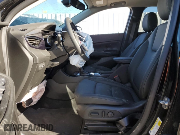 2023 Buick Encore GX Essence with VIN KL4MMFSL1PB112685, listed as a Copart auction lot 48693995 with 18,303 mi miles and Salvage title. Bid and sale history available at DreamBid. Image 7.