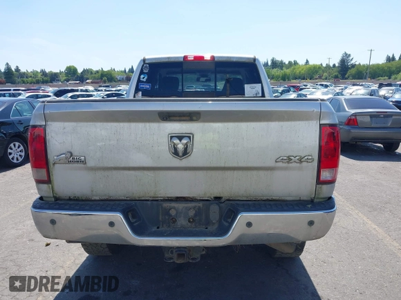 2014 Ram 2500 Big Horn with VIN 3C6UR5DJ3EG272026, listed as a IAAI auction lot 42160931 with 160,772 mi miles. Bid and sale history available at carsss.com. Image 16.