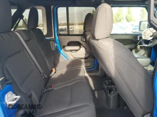 2022 Jeep Wrangler Unlimited Willys with VIN 1C4HJXDM0NW152614, listed as a Copart auction lot 83208664 with 51,913 mi miles and Salvage Title. Bid and sale history available at DreamBid. Image 11.