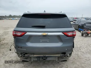 2018 Chevrolet Traverse Premier with VIN 1GNERKKW8JJ156024, listed as a Copart auction lot 46453915 with 128,527 mi miles and Salvage Title. Bid and sale history available at carsss.com. Image 6.