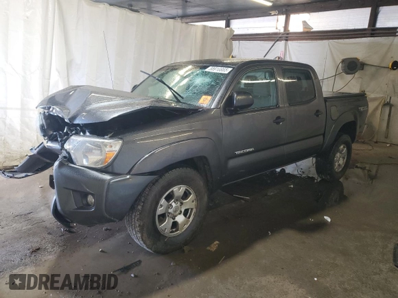 2013 Toyota Tacoma z VIN 5TFLU4ENXDX061110, wystawiony jako Copart lot #58910865 z przebiegiem Nie podano mil oraz Szkoda całkowita • Salvage title. Historia ofert i sprzedaży dostępna na DreamBid. Obrazek 1.