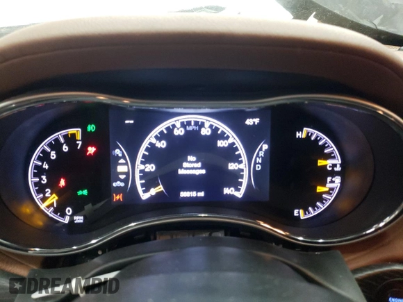 2019 Jeep Grand Cherokee Summit with VIN 1C4RJFJG8KC636296, listed as a Copart auction lot 45737365 with 56,815 mi miles and Salvage Title. Bid and sale history available at carsss.com. Image 9.