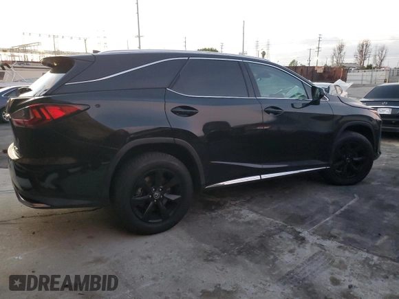 2019 Lexus RX 350L Premium with VIN JTJGZKCA9K2011149, listed as a Copart auction lot 45606765 with 73,616 mi miles and Salvage title. Bid and sale history available at DreamBid. Image 3.