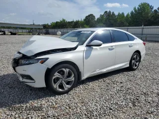 2019 Honda Accord EX z VIN 1HGCV1F48KA140567, wystawiony jako Copart lot #53807585 z przebiegiem 128 974 mil mil oraz Szkoda całkowita • Salvage title. Historia ofert i sprzedaży dostępna na DreamBid. Obrazek 1.