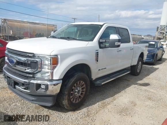 2021 Ford Super Duty F-250 SRW XL with VIN 1FT7W2BT9MEC80591, listed as a IAAI auction lot 41477749 with 32,034 mi miles. Bid and sale history available at carsss.com. Image 18.