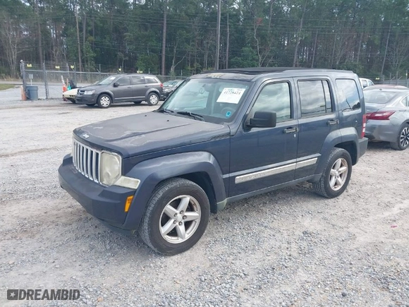 2008 Jeep Liberty Limited with VIN 1J8GP58K18W287492, listed as a IAAI auction lot 41728424 with 138,396 mi miles. Bid and sale history available at carsss.com. Image 2.