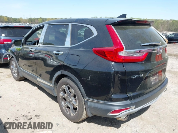 2018 Honda CR-V EX with VIN 7FARW1H53JE052029, listed as a IAAI auction lot 41890820 with 125,043 mi miles. Bid and sale history available at carsss.com. Image 3.